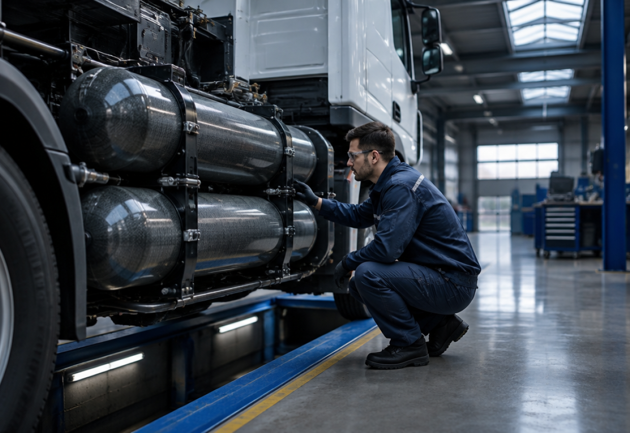 Legalizacja zbiorników LPG, CNG i LNG – badania i przeglądy TDT