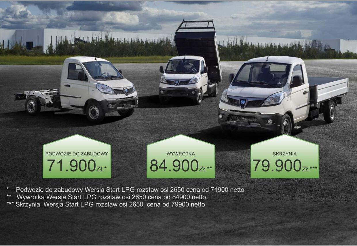 Piaggio trzy wersje cena