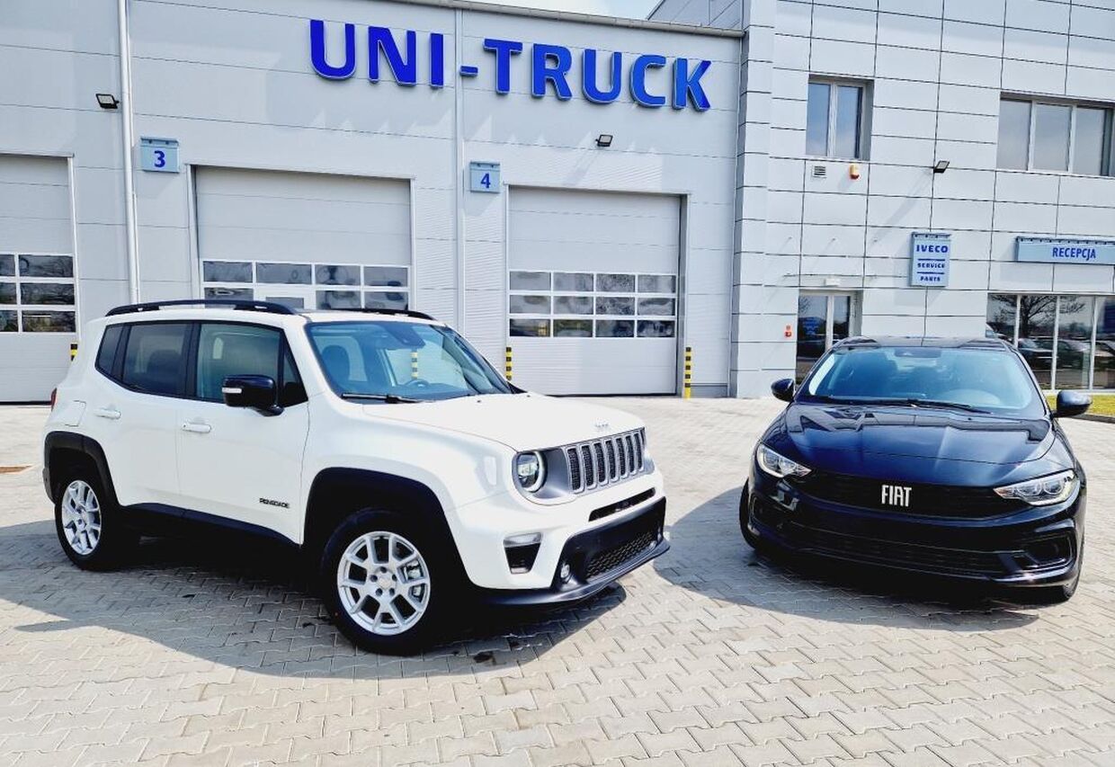 Samochody powystawowe Jeep Renegade i Fiat Tipo